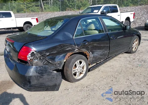 2007 Honda Accord 2.4 Ex из США, поврежденный, VIN 1HGCM56767A140241